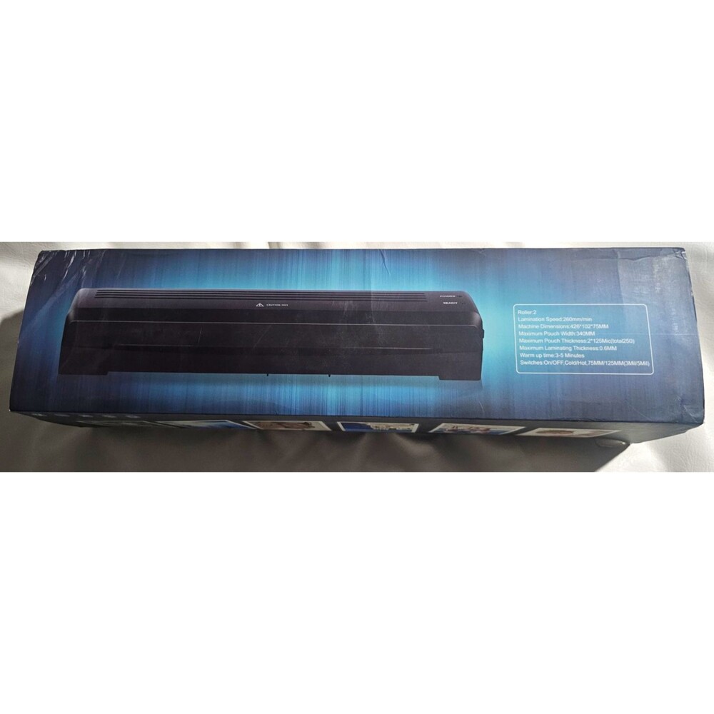 Corusera ROLER-2 A3/A4/A5/A6 Hot & Cold Laminator Black Indicator Light